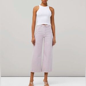 NWT - rag & bone - Andi Ankle Wide Leg Jean - Lavender - 27